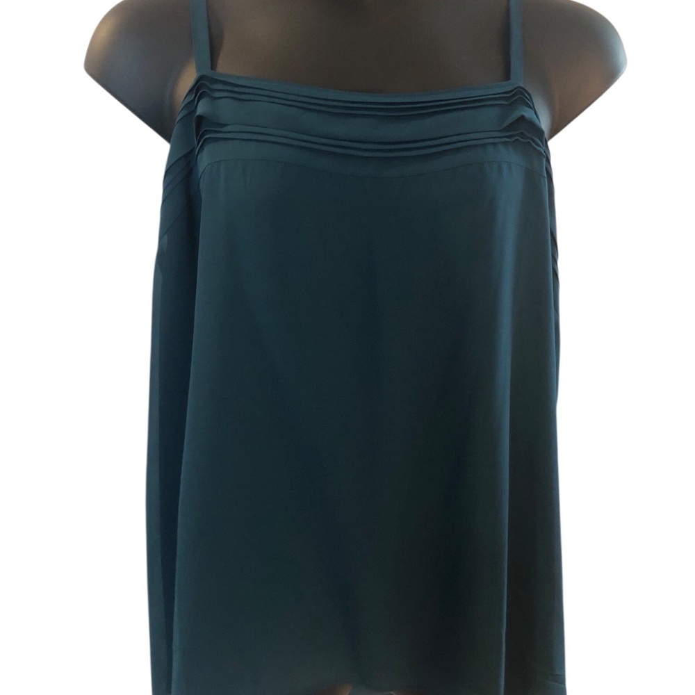 Women’s Teal Spaghetti Strap Shell Top